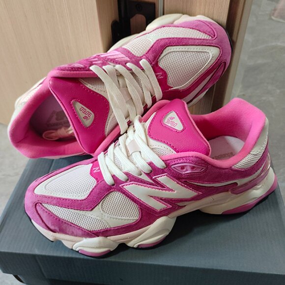 New Balance Shoes - New Balance 9060 Fuchsia Pink Sneakers